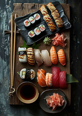 Gourmet Sushi Delight