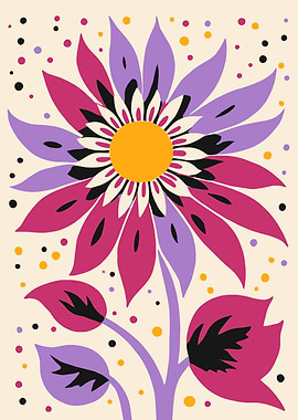Cute Flower Art Print
