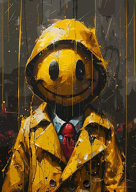 Colorful Smiling Face