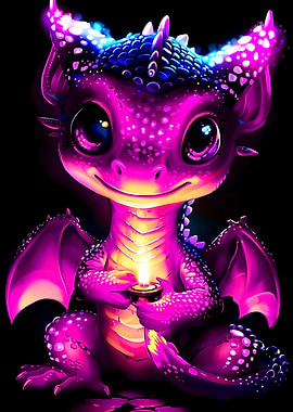 Cute Baby Dragon