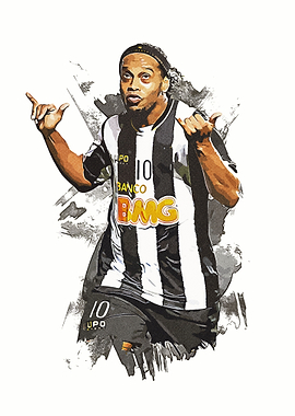 Ronaldinho Painting