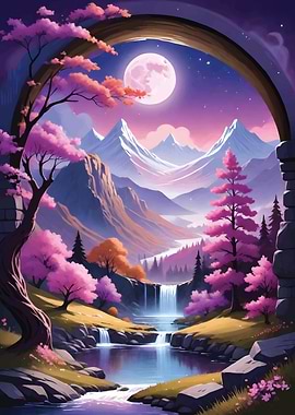 Mountains Japan Landscape