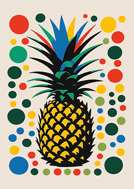 Colorful Pineapple