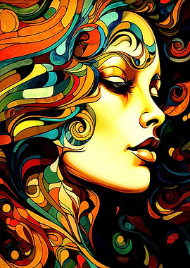 Abstract Woman