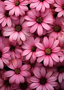 pink flower background