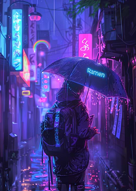Cyberpunk ramen