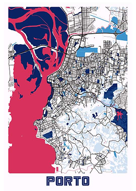Map of Porto