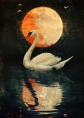 Swan and Moon