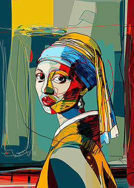 Pop Pearl Earrings Girl