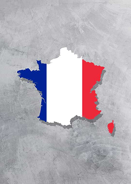 france flag maps euro 2024