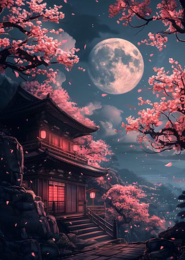 Cherry Blossom Temple