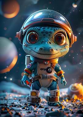 Parasurolophus in Space