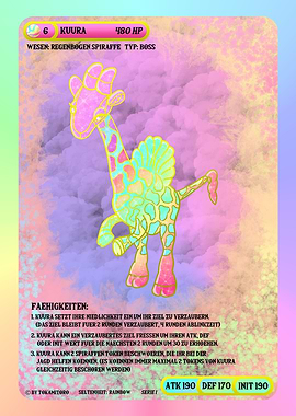 Rainbow Spiraffe Kurra