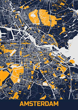 Map of Amsterdam