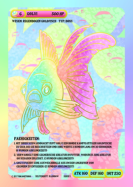 Rainbow Goldfish Golvi