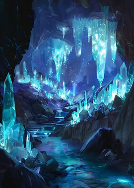 Crystal Caves of Luminara