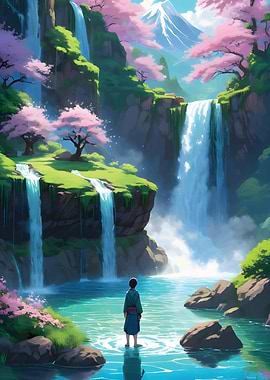 Mountains Japan Landscape