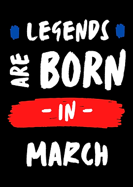 Born March