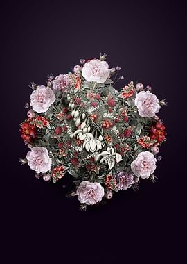 Giant Cabuya Flower Wreath