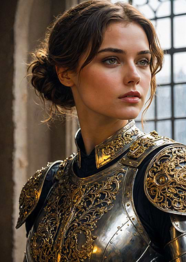 Graceful Female Knight