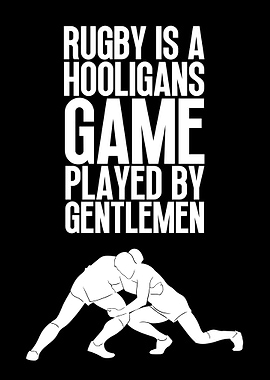 Rugby Quote Art