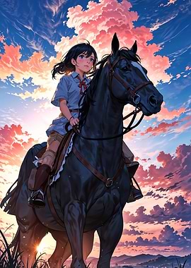 Rider of the Twilight Sky