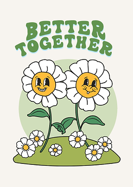 Retro Flower Cute Room