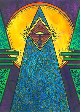 The Sentinel geometric art