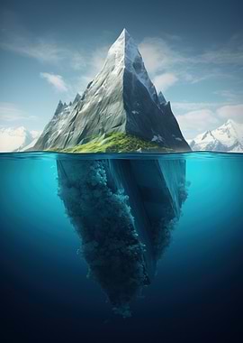 Majestic Iceberg Peak