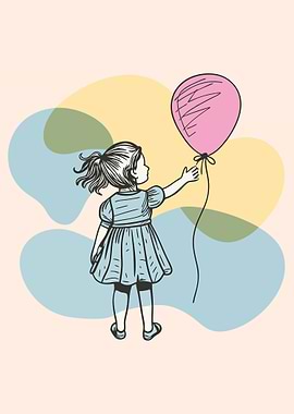 Girl with a balloon