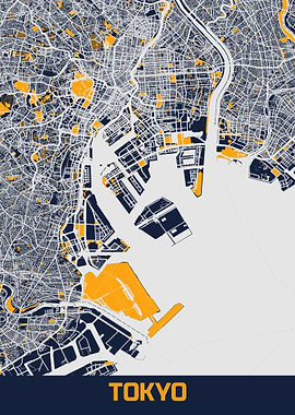 Map of Tokyo