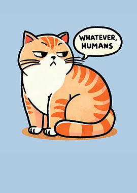 Whatever human Cat