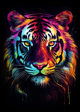 Colorful Tiger