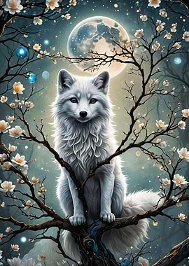 Wolf Cherry Blossom Japan