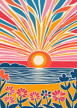 Colorful Sunshine Scenic