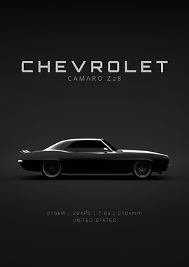 Camaro Z28 302 1969 Specs