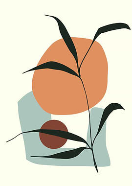 Tropical leaf shapes