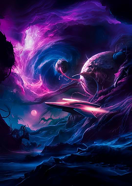 Cosmic Vortex Odyssey