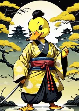 Rubber Duck Samurai