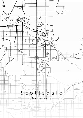 Scottsdale Arizona Map
