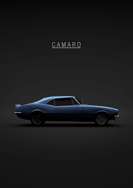 1967 Camaro Blue