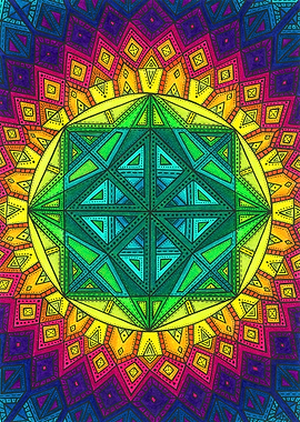 Always in Motion mandala