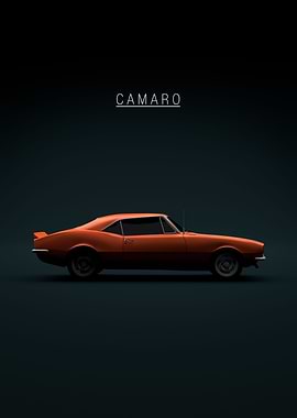 Camaro 1967 Orange