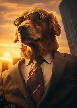 Gentleman Golden Retriever