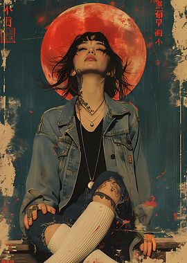 Retro Japanese Beauty