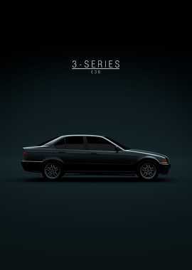 BMW 3 Series E36 sedan