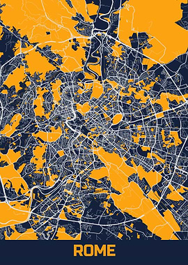 Map of Rome