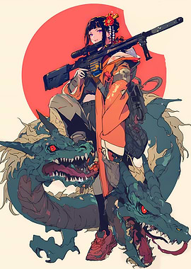 Geisha Dragon Hunter