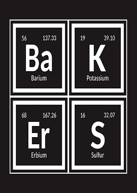 Bakers Periodic Table