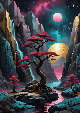 Fantasy Mountain japanese